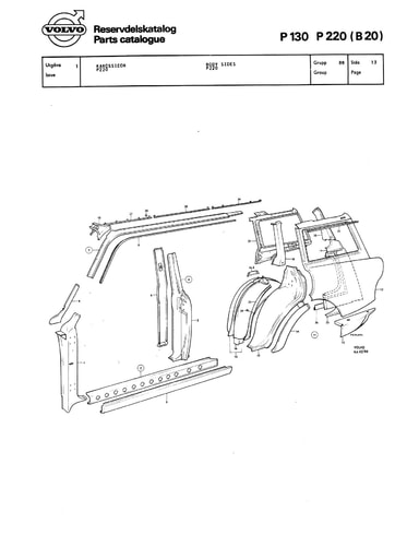 P220 Zijwand componenten