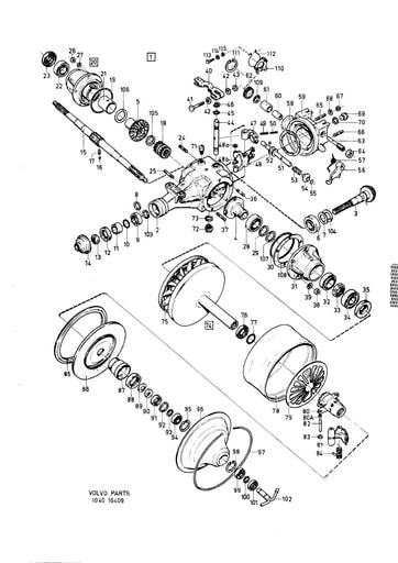 CVT primair onderdelen