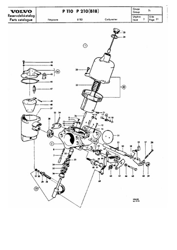 Carburateur SU B18D