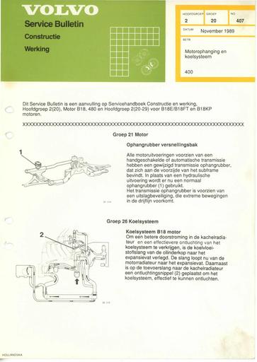 400 Bulletin Motorophanging Nov'89