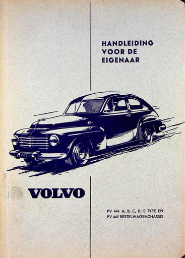 Handleiding PV 444 A,B,C,D,E en PV445