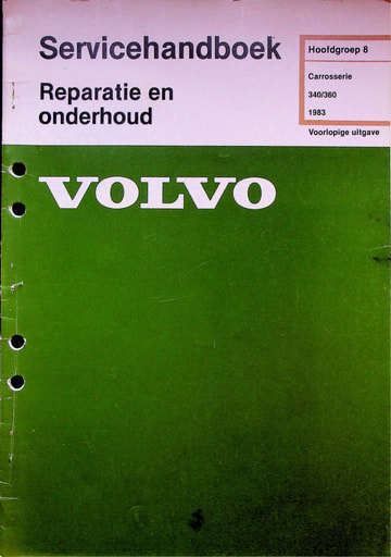 Rep  Onderh  Carrosserie 1983