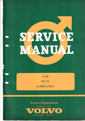 Manual P120 Lubrication, smering