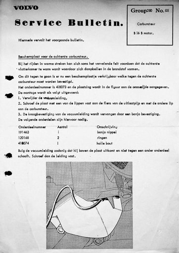 Service Manual B16B Carburateur Bescherming