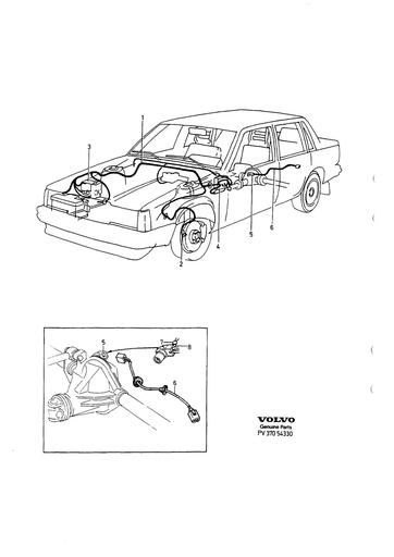 Kabelboom ABS en Snelheidsmeter