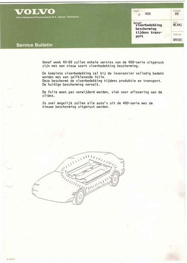 Bulletin 400 Vloerbedekking bescherming Okt'89