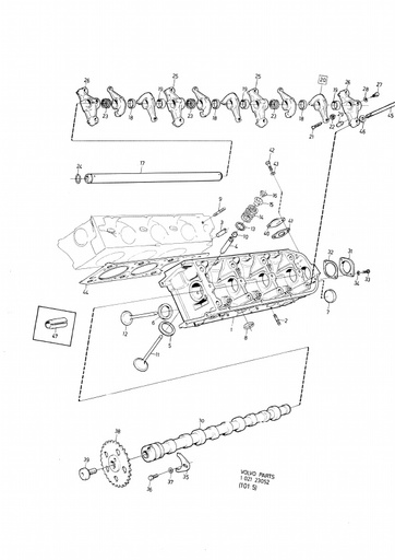 B27, B28 Cilinderkop compleet