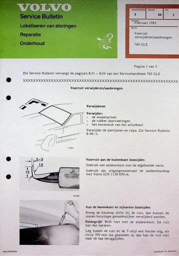 760 GLE Voorruit '83