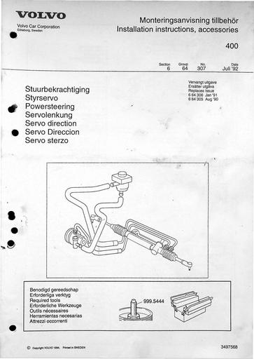 Bulletin 400 Stuurbekrachtiging Juli'92