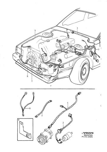 B200ET Kabelboom motorcompartiment