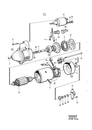 Startmotor DSL Bosch