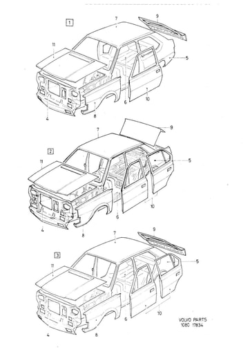 Carrosserie compleet